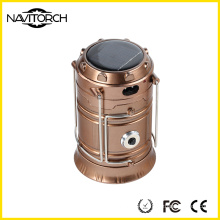 Dual Recharging Dual Luminous Ways Solar Camping Lantern (NK-168)